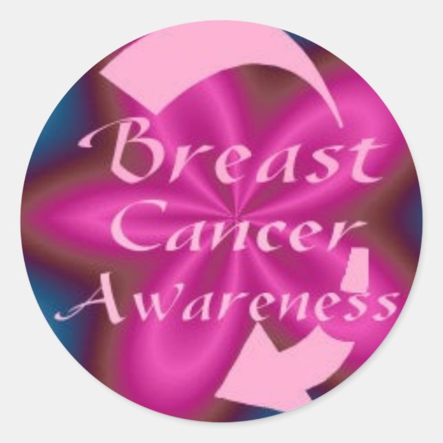Breast Cancer Awareness Sticker (Front)