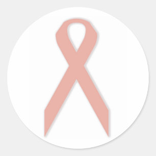 Breast Cancer Awareness Sticker Round
