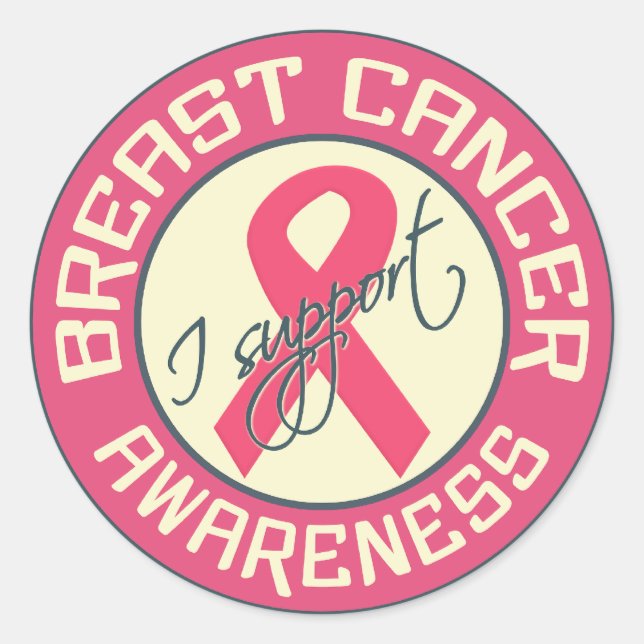 Breast Cancer Awareness stickers (Front)