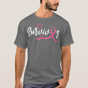 Breast Cancer Awareness Survivor Pink Ribbon Cance T-Shirt