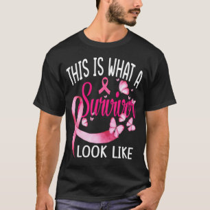 Breast Cancer Awareness This Is What A Survivor Lo T-Shirt