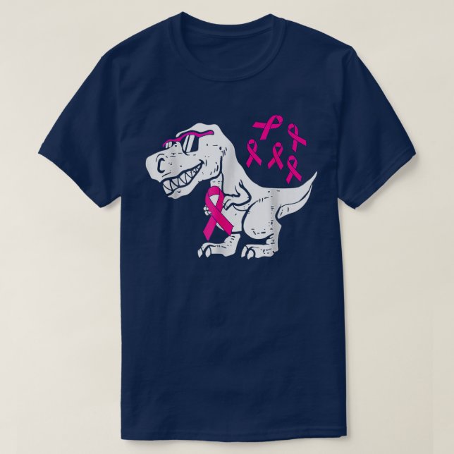 Breast Cancer Awareness  Toddler Pink Ribbon Kids  T-Shirt (Design Front)
