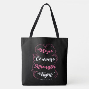 Breast Cancer Awareness Tote Bag