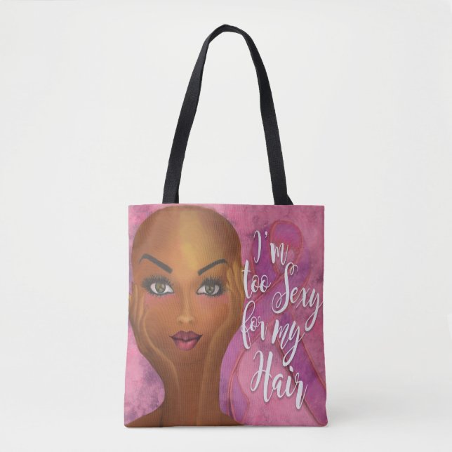 Breast Cancer Awareness Tote Bag (Front)