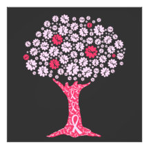 Breast Cancer Awareness Tree