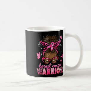 Breast Cancer Awareness Warrior Black Women Melani Coffee Mug