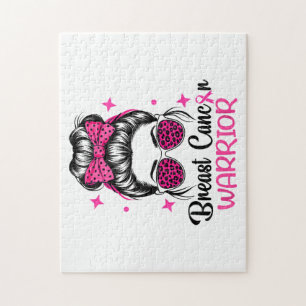 Breast Cancer Awareness Warrior  Jigsaw Puzzle