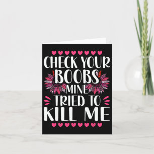 Breast Cancer Awereness Supportor Card