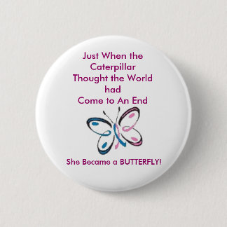 Breast Cancer Caterpiller Pin