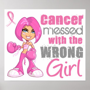 Breast Cancer Combat Girl 1 Poster