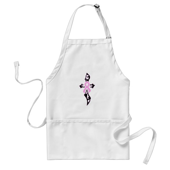 Breast Cancer Cross Standard Apron (Front)