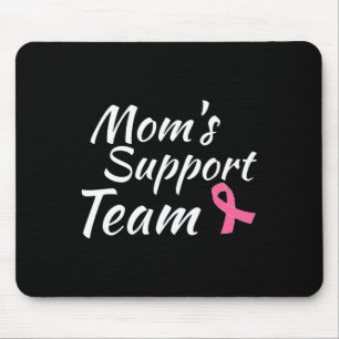Breast Cancer Design Moms Support Team Awareness M Mouse Pad