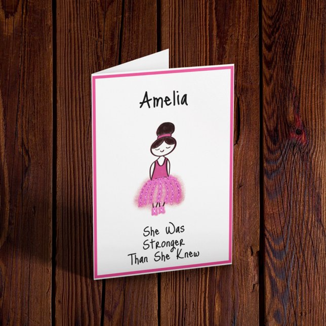 Breast Cancer Encouragement  Card (Creator Uploaded)