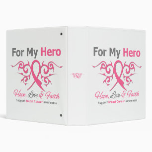 Breast Cancer For My Hero Binder