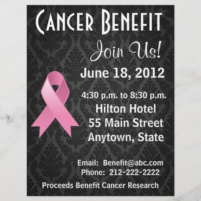 Breast Cancer Personalized Benefit Flyer (Front)