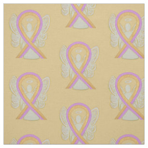Breast Cancer Phyllodes Tumour Ribbon Angel Fabric