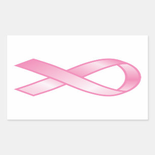 Breast Cancer Pink Ribbon Sticker