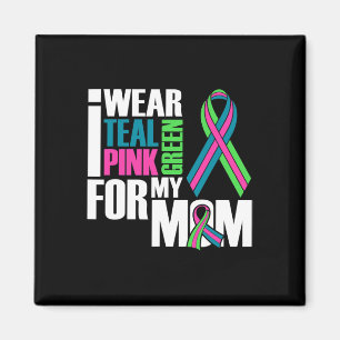 Breast Cancer Ribbon For Mom Cancer Awareness Magnet