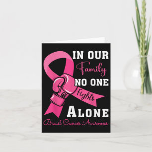 Breast Cancer Support Family Women Breast Cancer A Card