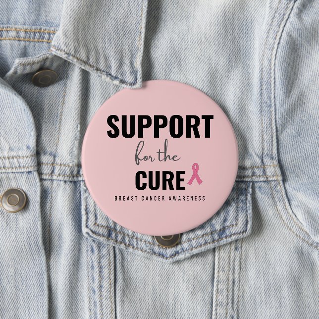 breast cancer. support for the cure. Button (In Situ)