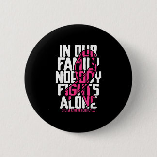 Breast cancer support pink breast cancer awareness 2 inch round button
