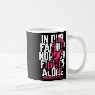 Breast Cancer Support Pink Family Breast Cancer Aw Coffee Mug