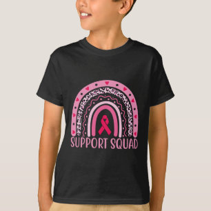 Breast Cancer Support Squad Warrior Breast Cancer T-Shirt