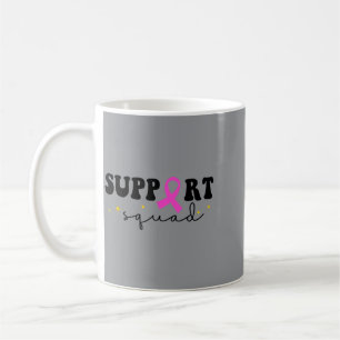 Breast Cancer Support Team Breast Cancer Awareness Coffee Mug