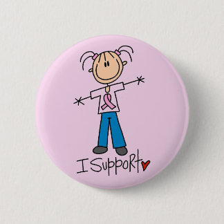 Breast Cancer Support Tshirts and Gifts 2 Inch Round Button
