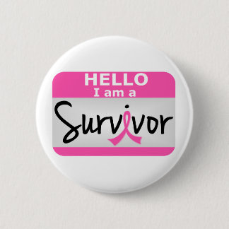 Breast Cancer Survivor 24.png 2 Inch Round Button