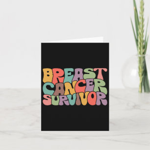 Breast Cancer Survivor Awareness Warrior Support P Card
