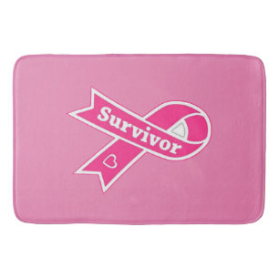 Breast Cancer Survivor  Bath Mat