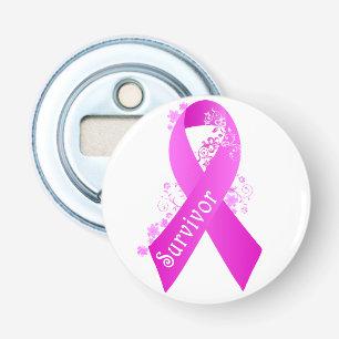 Breast Cancer Survivor Bottle Opener