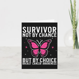 Breast Cancer Survivor Breast Cancer Awareness For Card
