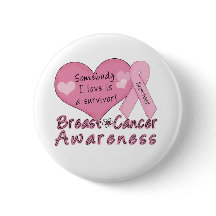 Breast Cancer Survivor Button