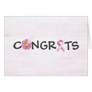 Breast Cancer Survivor Congratulations