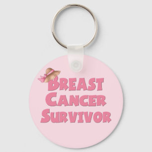 Breast Cancer Survivor Keychain