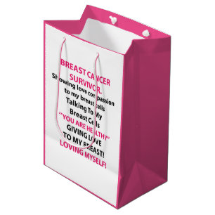 Breast Cancer Survivor Medium Gift Bag