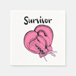 breast cancer survivor napkin