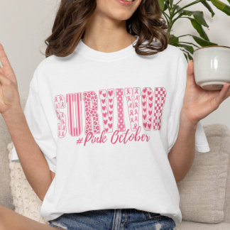 Breast Cancer Survivor Pink October Awareness T-Shirt