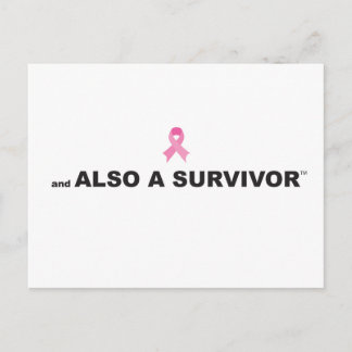 Breast Cancer Survivor Postcard