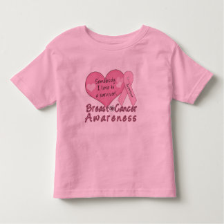 Breast Cancer Survivor Toddler Long Sleeve T-shirt