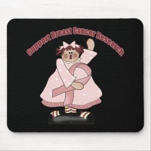 Breast Cancer T-shirts and Gifts For Her Mouse Pad