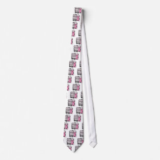 Breast Cancer Tough Men Wear A Ribbon Tie