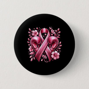 Breast Cancer Warrior Breast Cancer Awareness 2 Inch Round Button