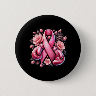 Breast Cancer Warrior Breast Cancer Awareness 2 Inch Round Button