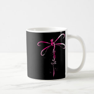 Breast Cancer Warrior Breast Cancer Awareness Drag Coffee Mug