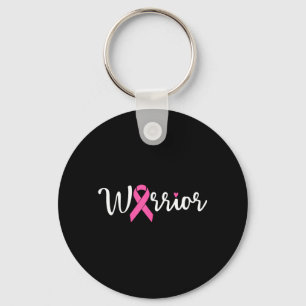 Breast Cancer Warrior Breast Cancer Awareness Pink Keychain