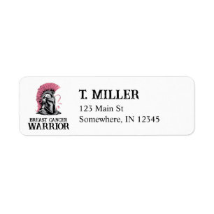Breast Cancer Warrior Return Address