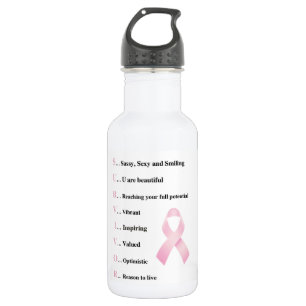 Breast Cancer Water Bottle